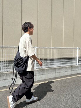 ホワイトモカにエスプレッソショット追加さん(メンズ・161cm)の夏コーディネート
