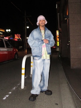 「DIESEL（ディーゼル）のアイテム（パンツ）」を使った、so_shinozawaさん（メンズ・177cm）の春コーディネート