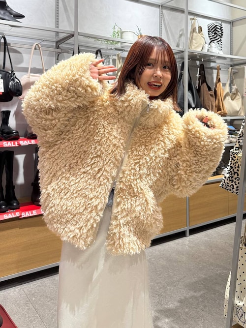 セール】プードルファーブルゾン 612843（ブルゾン）｜LOWRYS FARM