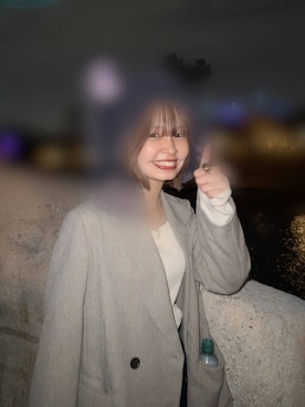 「アイテム（リング）」を使った、なつきさん（レディース・157cm・20代）の秋コーディネート