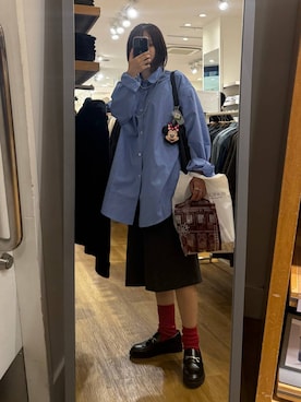 「アイテム（パンツ）」を使った、なつきさん（レディース・157cm・20代）の秋コーディネート