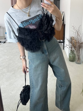 なつきさん（レディース・157cm・20代）の夏コーディネート