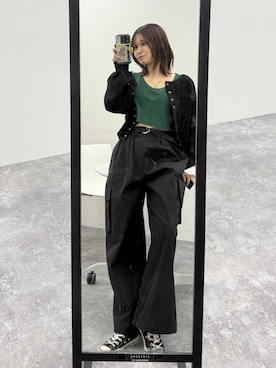 なつきさん（レディース・157cm）の春コーディネート