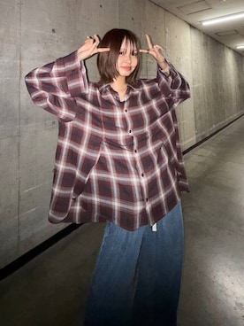 「アイテム（サンダル）」を使った、なつきさん（レディース・157cm）の夏コーディネート