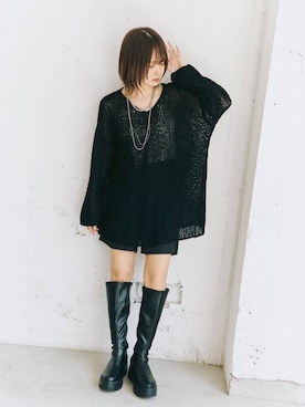 「アイテム（パンツ）」を使った、なつきさん（レディース・157cm・20代）の秋コーディネート
