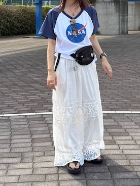 なつきさん(レディース・157cm)の夏コーディネート