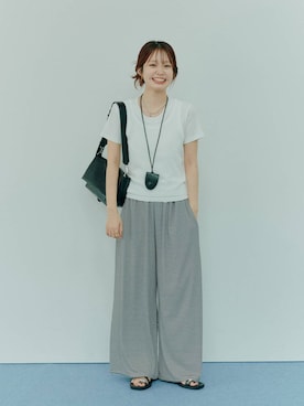 なつきさん（レディース・157cm）の夏コーディネート