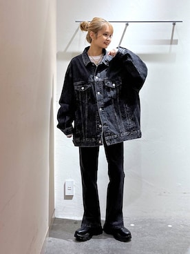 「アイテム（ブーツ）」を使った、なつきさん（レディース・157cm・20代）の秋コーディネート