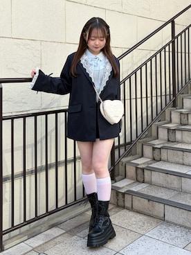 𝕥𝕠𝕞𝕠𝕜𝕒さん（レディース・149cm）の冬コーディネート