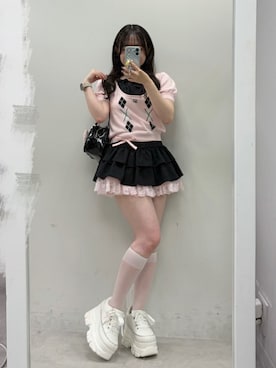 𝕥𝕠𝕞𝕠𝕜𝕒さん(レディース・149cm)の夏コーディネート