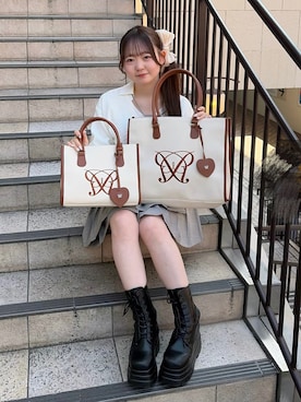 𝕥𝕠𝕞𝕠𝕜𝕒さん(レディース・149cm)の冬コーディネート