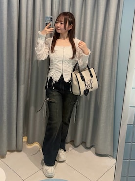 𝕥𝕠𝕞𝕠𝕜𝕒さん（レディース・149cm）の春コーディネート