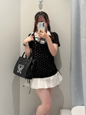 𝕥𝕠𝕞𝕠𝕜𝕒さん(レディース・149cm)の夏コーディネート