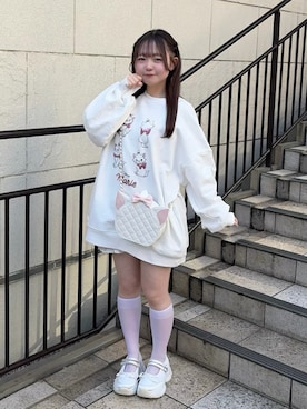𝕥𝕠𝕞𝕠𝕜𝕒さん（レディース・149cm）の冬コーディネート