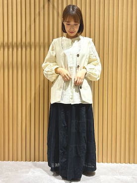 あかりさん（レディース・153cm）の秋コーディネート