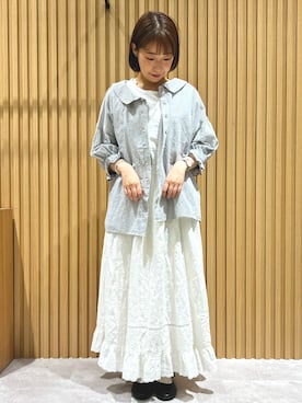 あかりさん（レディース・153cm）の秋コーディネート