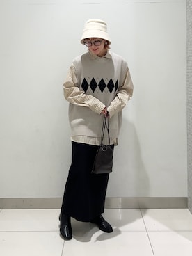 namさん（レディース・160cm）の秋コーディネート