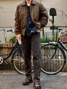 levTKさん（メンズ・177cm）の春コーディネート