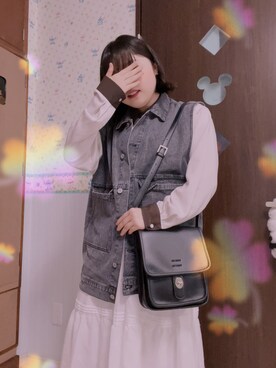 「Java（ジャバ）のアイテム」を使った、のりまきさん（レディース・157cm）の春コーディネート
