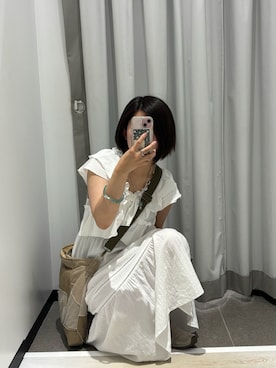 「AS KNOW AS PINKY（アズノゥアズピンキー）のアイテム」を使った、なろなろ。(古着MIXのすけ)さん（レディース・156cm）の夏コーディネート