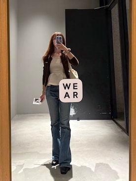 「MOUSSY（マウジー）のアイテム」を使った、やなやつさん（レディース・170cm）の秋コーディネート