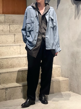 「Toironier（トワロニエ）のアイテム」を使った、elegantasianさん（メンズ・178cm）の春コーディネート