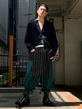 「CLASS（クラス）のアイテム」を使った、elegantasianさん（メンズ・178cm）の夏コーディネート