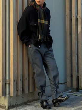 elegantasianさん（メンズ・178cm）の冬コーディネート