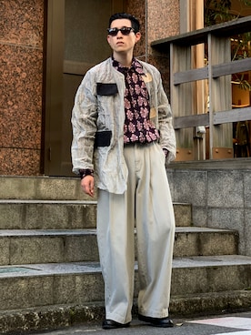 「CLASS（クラス）のアイテム」を使った、elegantasianさん（メンズ・178cm）の秋コーディネート
