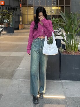 Meiriさん（レディース・161cm）の冬コーディネート