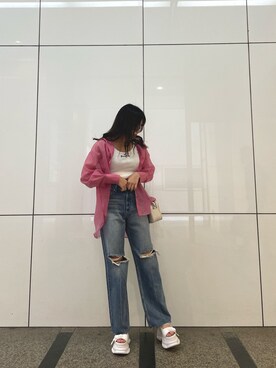 Meiriさん（レディース・161cm）の春コーディネート