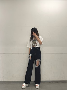 Meiriさん（レディース・161cm）の夏コーディネート