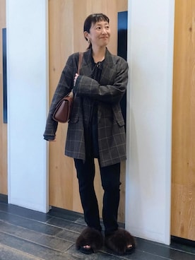 「デートコーデ」｜enokiさん（レディース・157cm・40代）の秋コーディネート