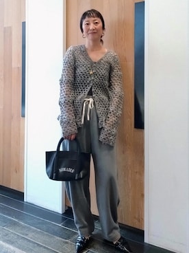 「アイテム（キャミソール）」を使った、enokiさん（レディース・157cm・40代）の夏コーディネート