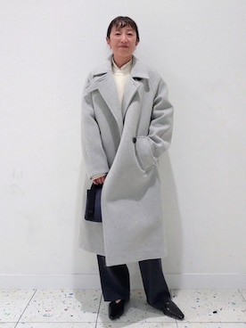 「アイテム（パンプス）」を使った、enokiさん（レディース・157cm・40代）の秋コーディネート