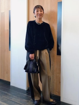 「アイテム（その他シューズ）」を使った、enokiさん（レディース・157cm・40代）の秋コーディネート