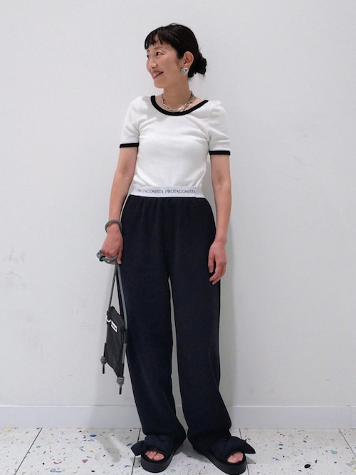 アダムエロペ　パンツ SALON adam et rope' パンツ 「ZOZOTOWN限定」サイドライン