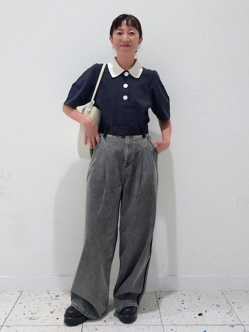 セール】コクーンスリーブポロシャツ（ポロシャツ）｜ADAM ET