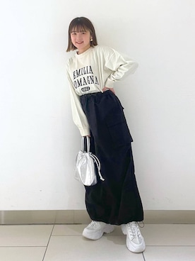 Riiinaさん（レディース・152cm）の冬コーディネート