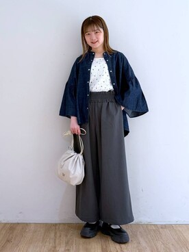 Riiinaさん（レディース・152cm）の春コーディネート