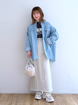 Riiinaさん（レディース・152cm）の春コーディネート