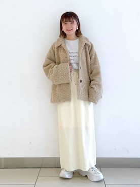 Riiinaさん（レディース・152cm）の冬コーディネート