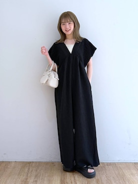 完売品　ヨウリュウシャーリングサロペット 289959　ブラウン　М ヨウリュウシャーリングサロペット 289959を使った人気