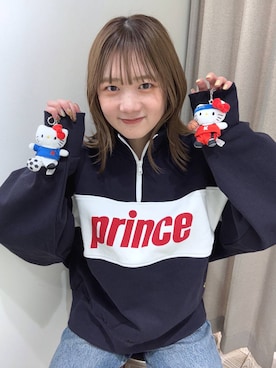 「アイテム（キーホルダー）」を使った、Riiinaさん（レディース・152cm）の冬コーディネート