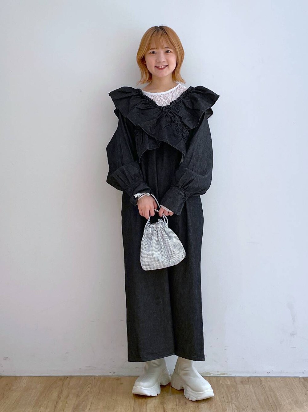 Riiina(LOWRYS FARM 本部)｜LOWRYS FARMのブーツを使ったコーディネート - WEAR