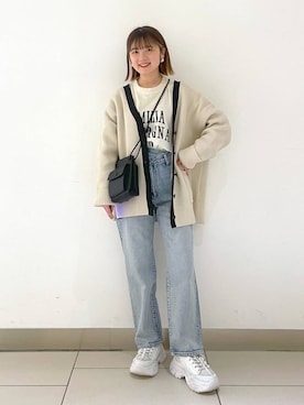 Riiinaさん（レディース・152cm）の冬コーディネート