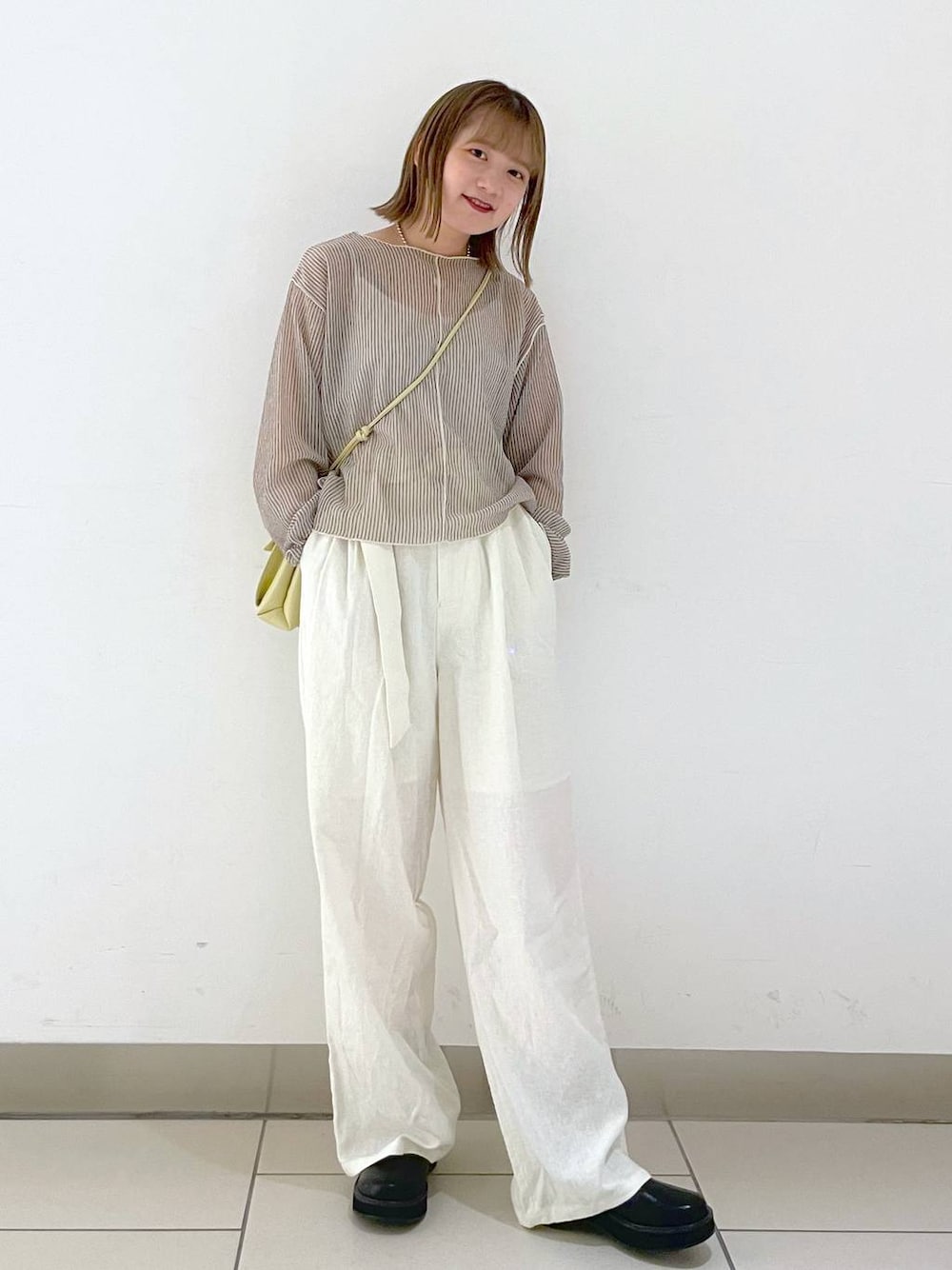 前後着用可能】2WAYシアーラッセルロングスリーブ 191371を使った