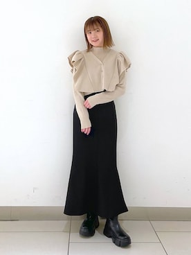 Riiinaさん（レディース・152cm）の冬コーディネート