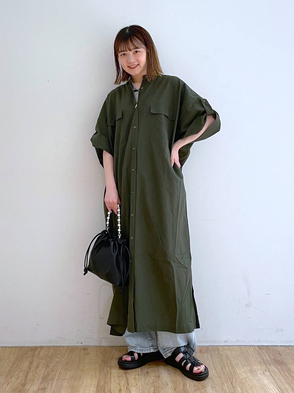 Riiina(LOWRYS FARM 本部)｜LOWRYS FARMのワンピースを使ったコーディネート - WEAR