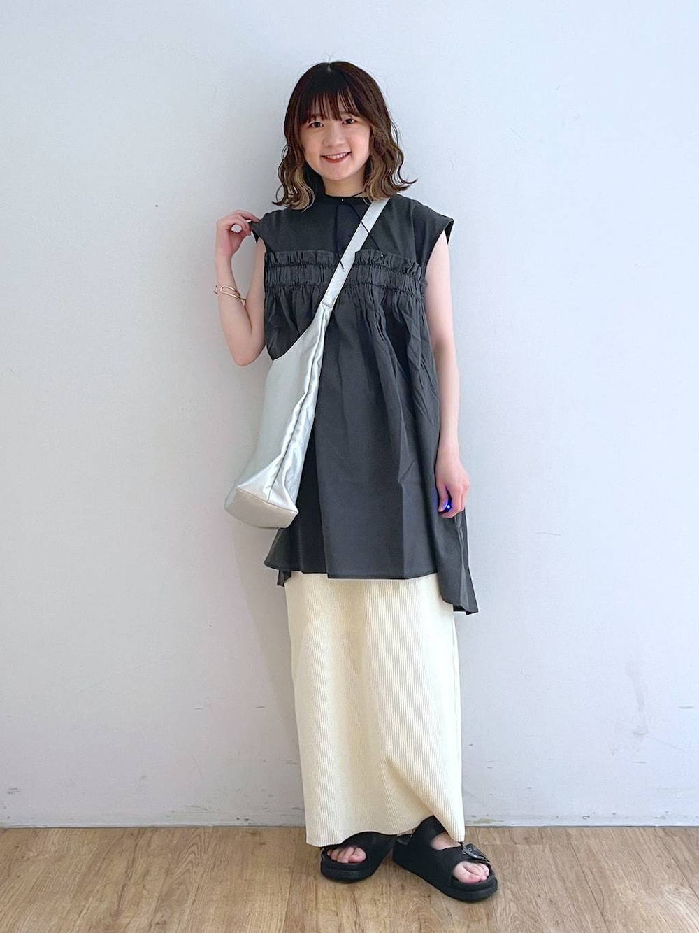 Riiina(LOWRYS FARM 本部)|LOWRYS FARMのスカートを使ったコーディネート - WEAR